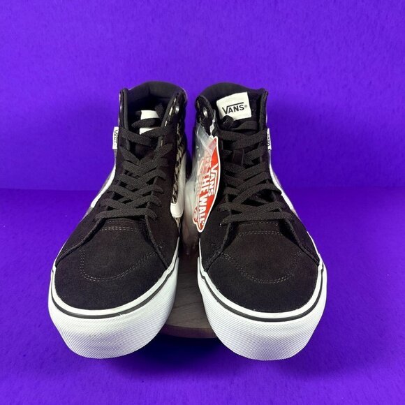Vans Filmore Hi Platform Plaid Mix Brown/White High-Top Sneakers Shoe Sz 9.5 NWT - Picture 2 of 9